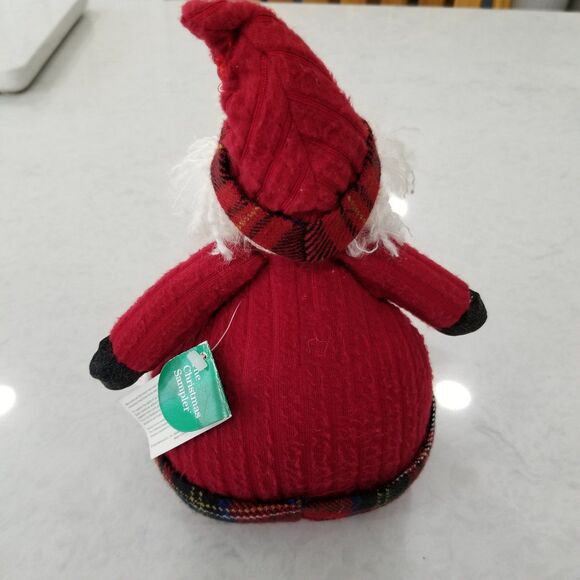 Vintage Russ Berrie & Co snowman santa shelf sitter the Christmas sampler - Picture 2 of 11